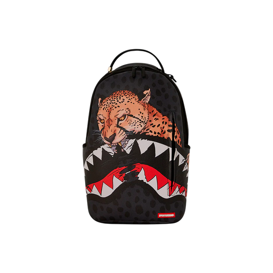 Sprayground "Tyreek Hill Cheetah Feasting Shark Logo Dlxsv"