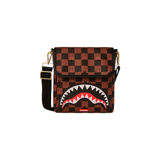 Sprayground "Bolso Cruzado Ancho Peeking Character Check"