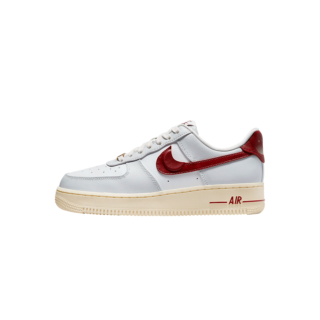 Nike Air Force 1 Low "Just Do It Photon Dust Team Red"