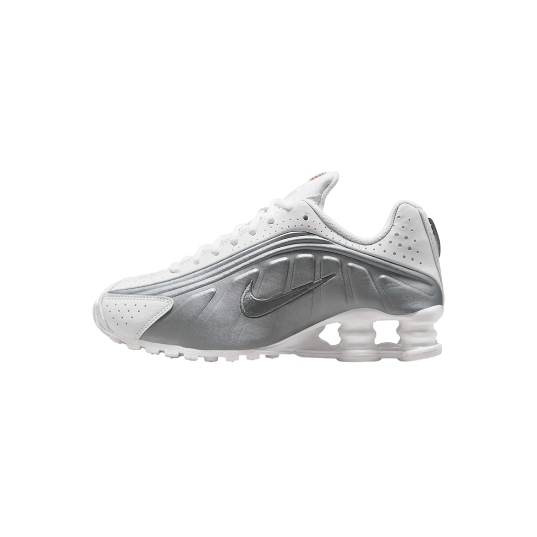 Nike Shox R4 "White Metallic Silver"