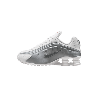 Nike Shox R4 "White Metallic Silver"