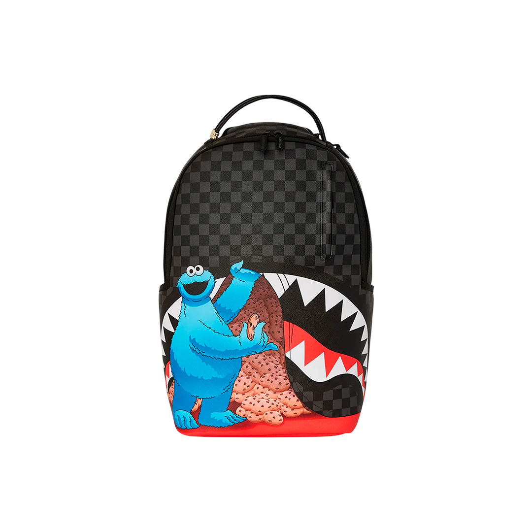 Sprayground "Sesame Street Cookie Monster Sneaking A Bite"