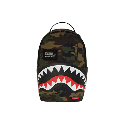 Sprayground "Shark Central Camo DLXS backpack"