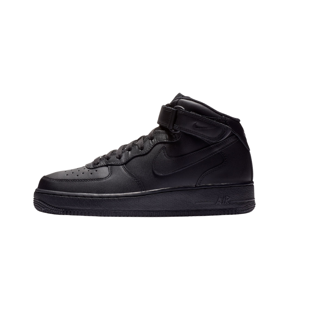 Nike Air Force 1 Mid '07 ""Triple Black""