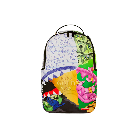 Sprayground "Pure Gold Money Collage"