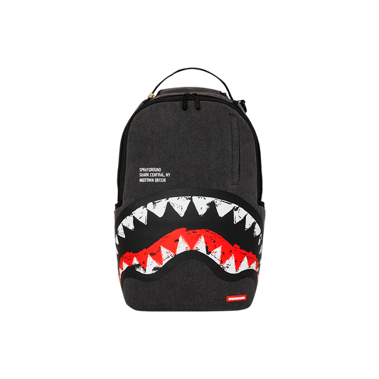 Sprayground Dlxsv "Shark Central Painted"