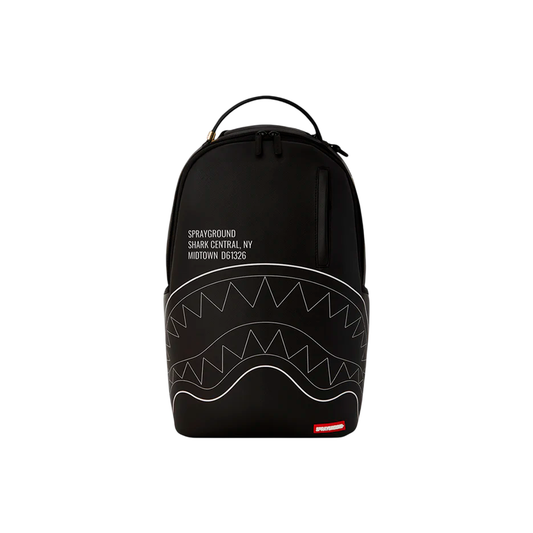 Sprayground "Central Black Outline Dlxsv"
