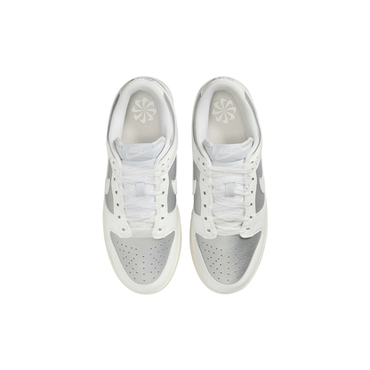 Nike Dunk Low "Sheer Lace Metallic Platinum"