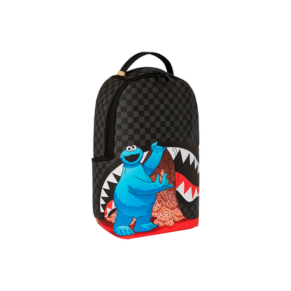 Sprayground "Sesame Street Cookie Monster Sneaking A Bite"