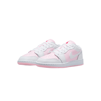 Air Jordan 1 Low "Pink Foam Fire Red White"