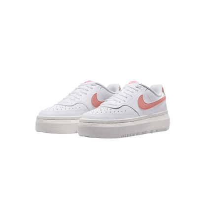 Nike Court Vision Alta "White Sail Nebula Red"