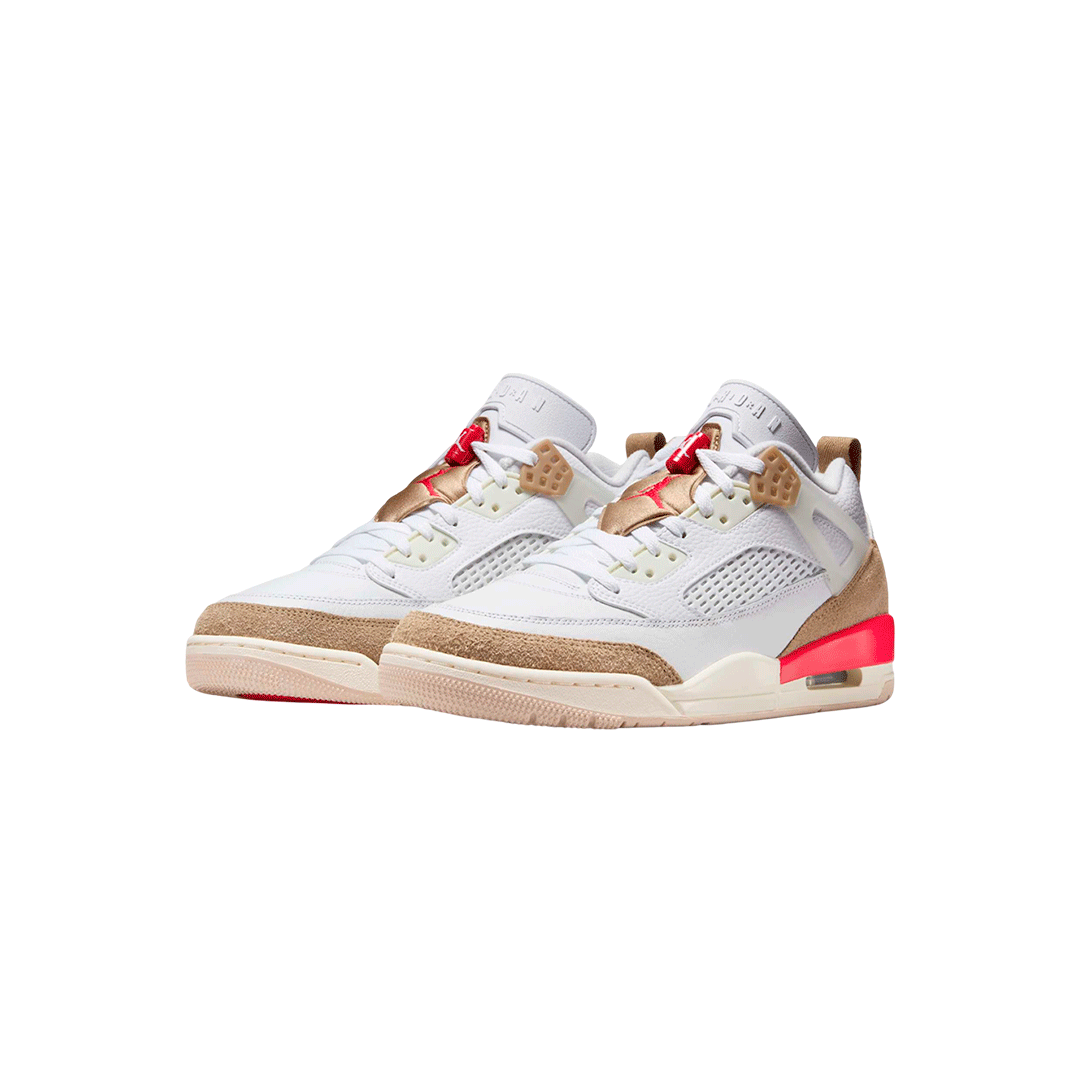 Jordan Spizike Low "White Tan Red"