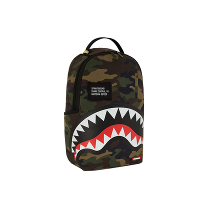 Sprayground "Shark Central Camo DLXS backpack"
