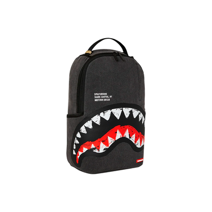 Sprayground Dlxsv "Shark Central Painted"