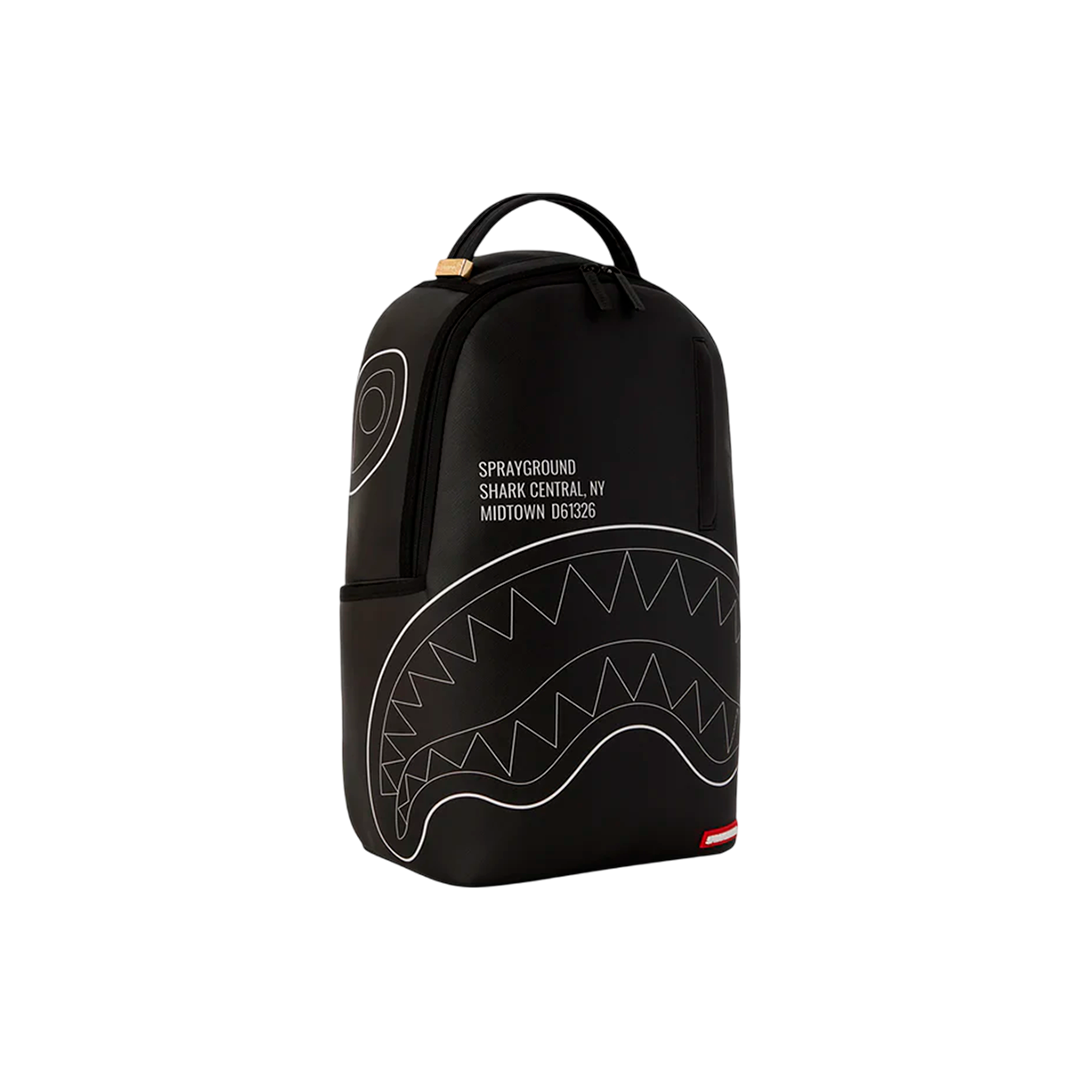Sprayground "Central Black Outline Dlxsv"