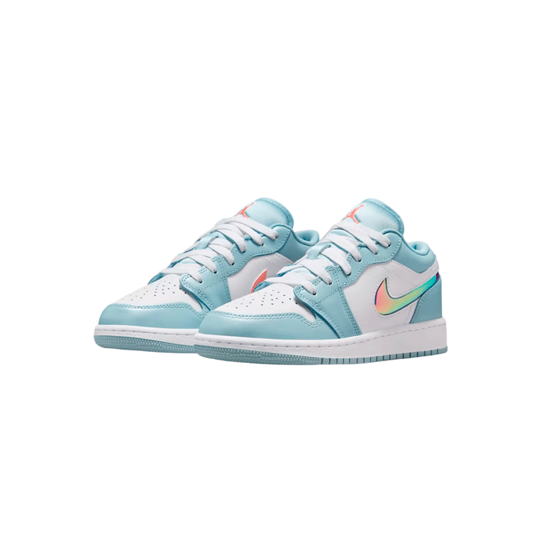 Air Jordan 1 Low "Barely Grape Iridescent Swoosh"