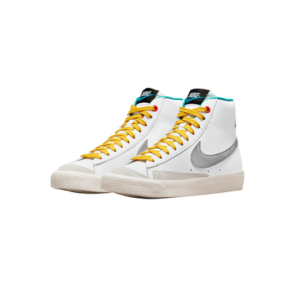 Nike Blazer Mid GS "White Silver Floral"