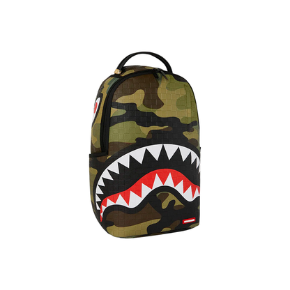 Sprayground "Woodland Camo Check"