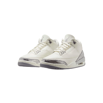 Air Jordan Retro 3 "Sail Metallic Silver"