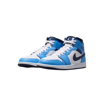 Air Jordan 1 Mid "University Blue Midnight Navy"