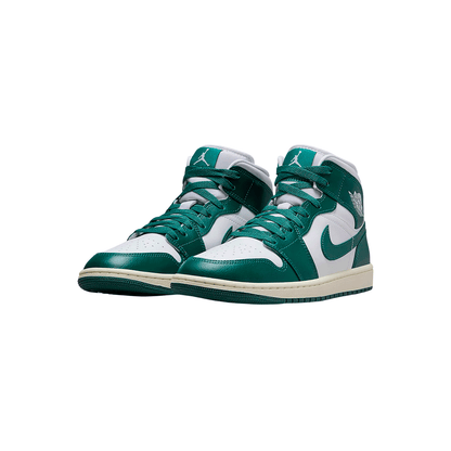 Air Jordan 1 Mid "Green/Sail"