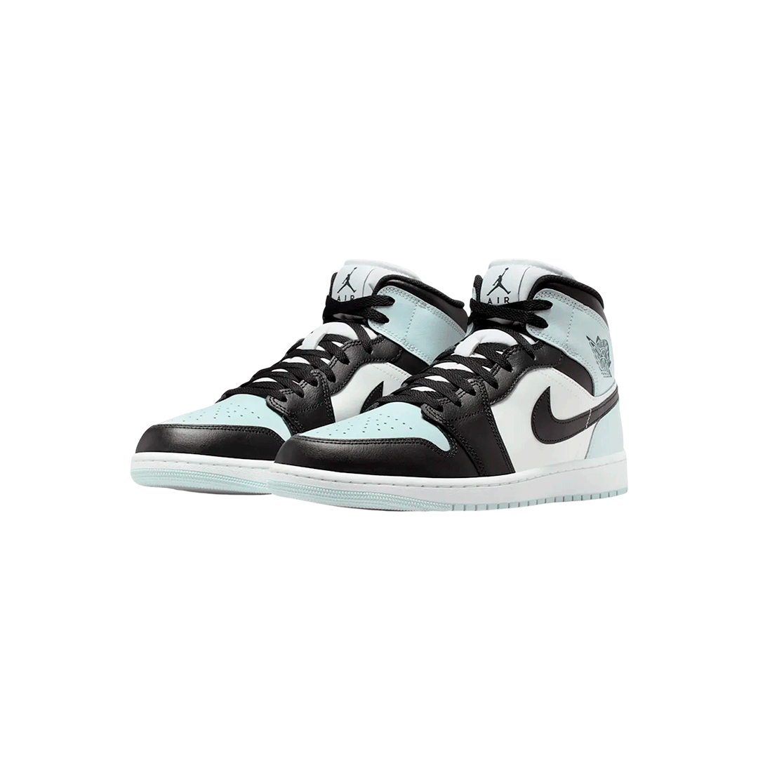 Air Jordan 1 Mid "Squadron Blue Toe"