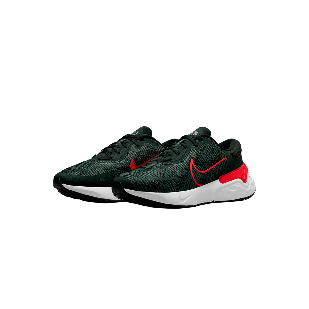 Nike Renew Run 4 "Black University Red"