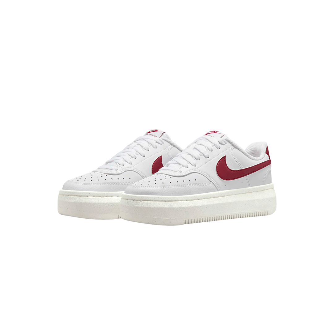 Nike Court Vision Alta "White Sail Red Team"