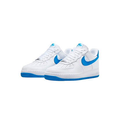 Nike Air Force 1 '07 "White/Photo Blue-White"
