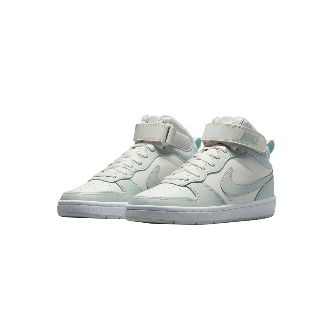 Nike Court Borough Mid 2 "Silver White"