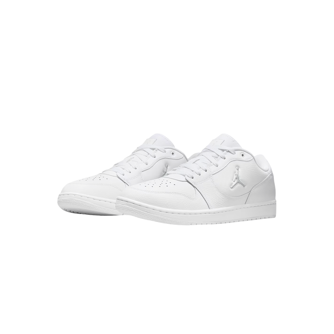 Jordan Court Connect Low "Triple White"