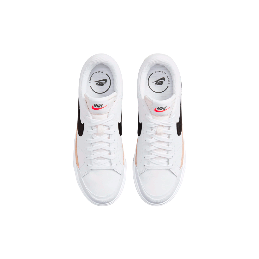 Nike Court Legacy Lift "Black White"