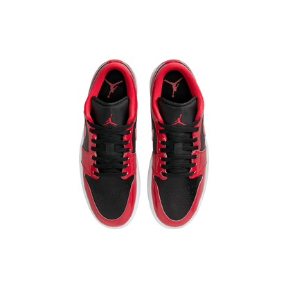 Air Jordan 1 Low "Patent Varsity Red Black"