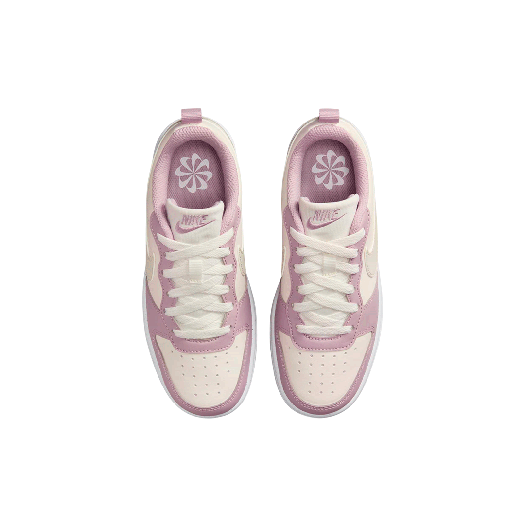 Nike Court Borough Low Recraft "Candle Pink Particle"