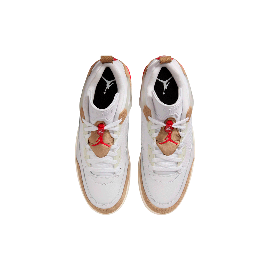 Jordan Spizike Low "White Tan Red"