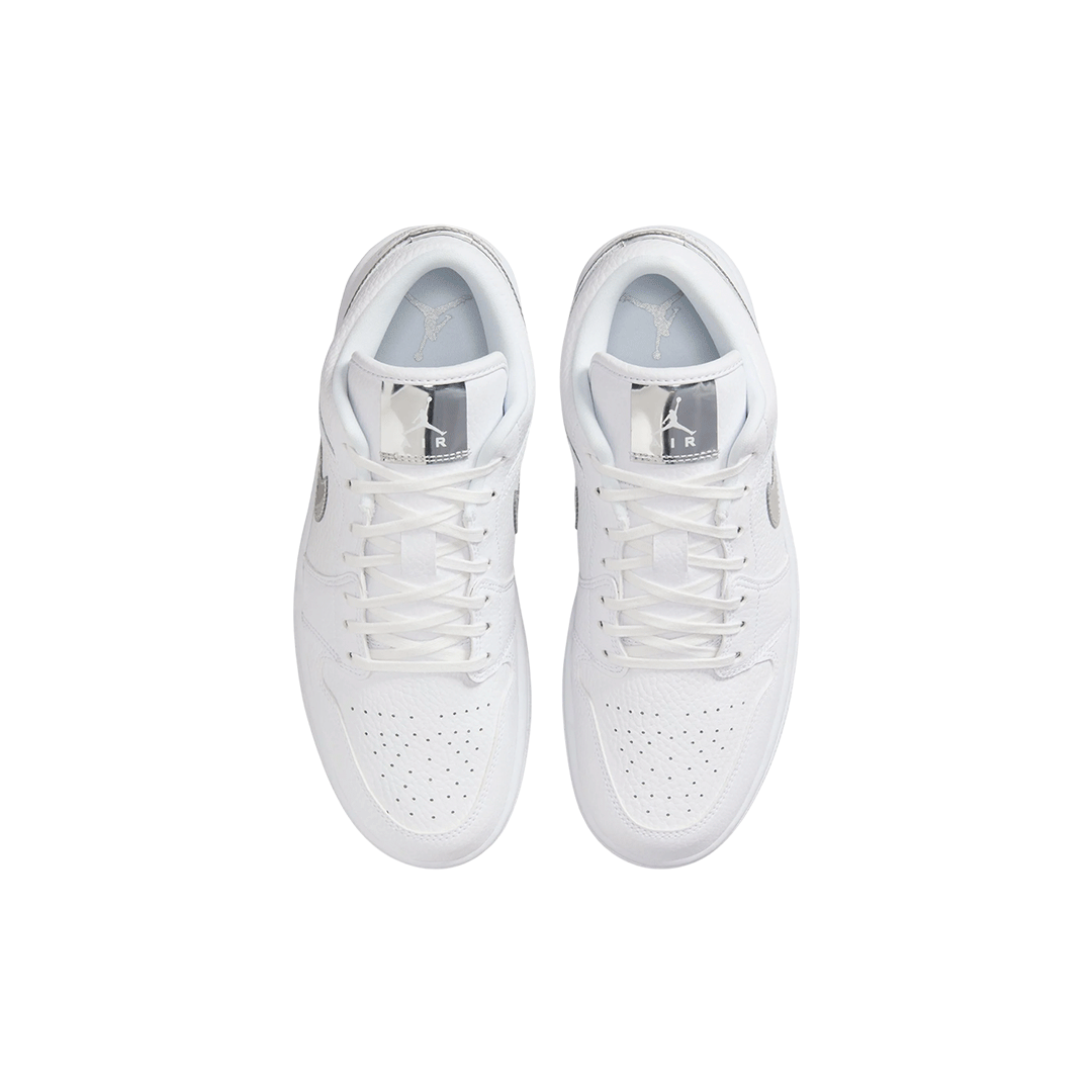 Air Jordan 1 Low SE "White Metallic Silver"