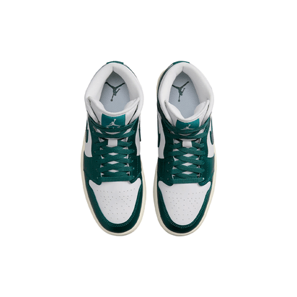 Air Jordan 1 Mid "Green/Sail"