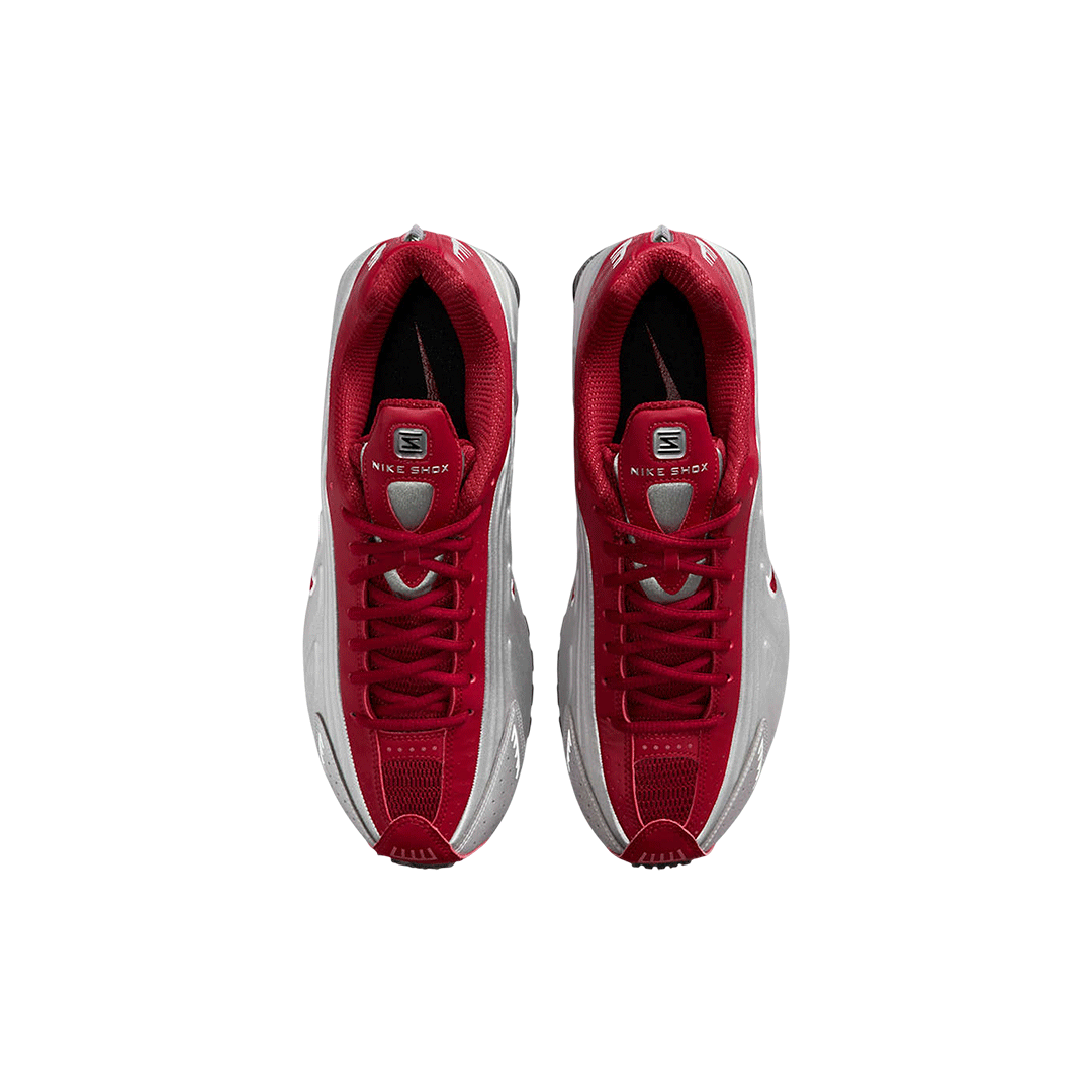 Nike Shox R4 "Metallic Silver Black Crimson"