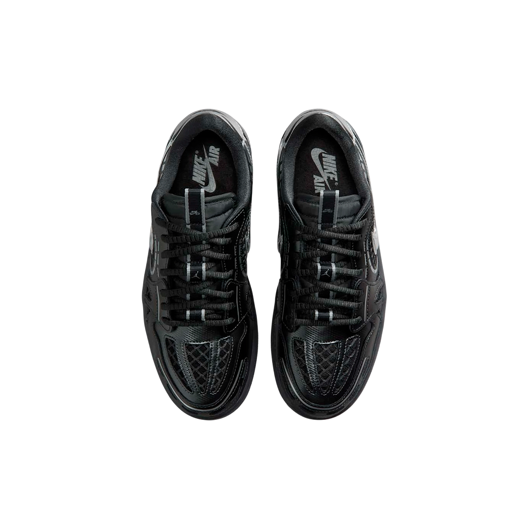Air Jordan 1 Low Method Of Make "Black Metallic Silver"
