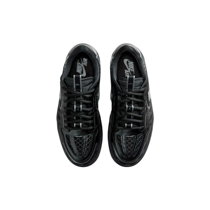 Air Jordan 1 Low Method Of Make "Black Metallic Silver"