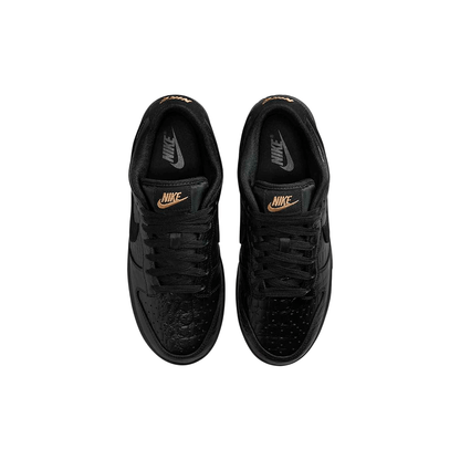 Nike Dunk Low "Black Croc Skin"