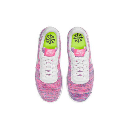 Nike Air Force 1 Crater "Flyknit Fuschia Glow/ White"