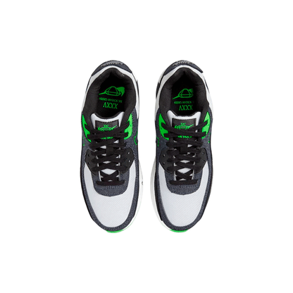 Nike Air Max 90 Leather SE "Black Scream Green"