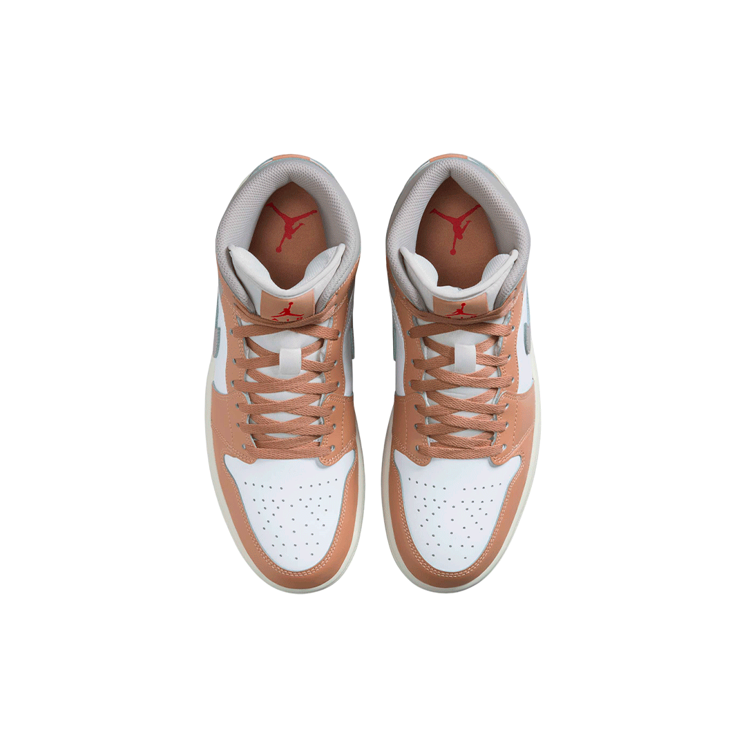 Air Jordan 1 Mid "Hemp White"