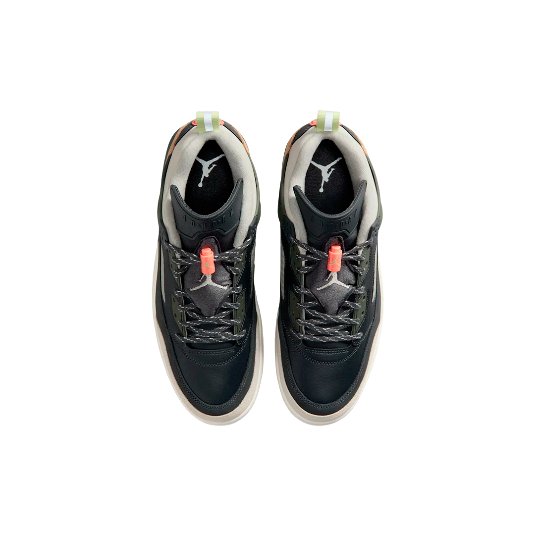 Jordan Spizike Low "Anthracite Cargo Khaki"