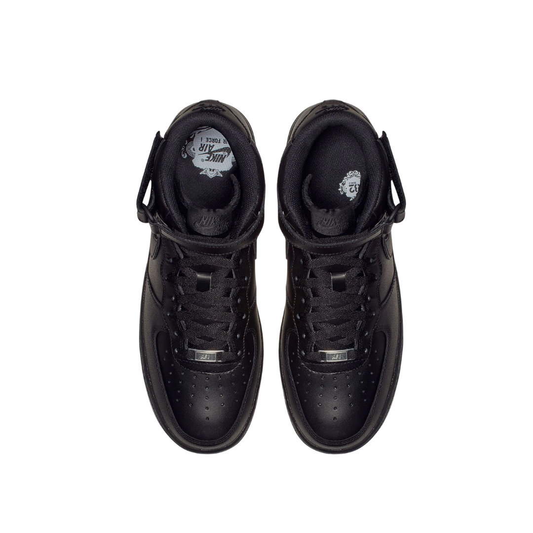 Nike Air Force 1 Mid '07 ""Triple Black""