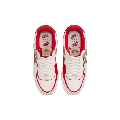 Nike Air Force 1 Shadow "Phantom Fire Red Khaki"