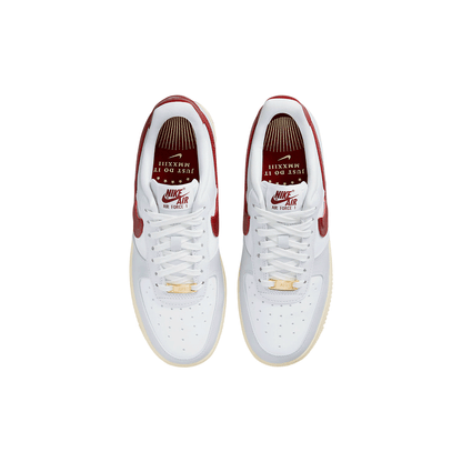 Nike Air Force 1 Low "Just Do It Photon Dust Team Red"