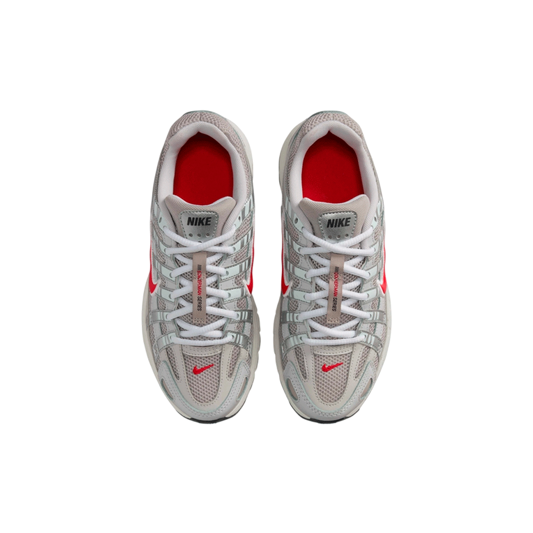 Nike P-6000 "Metallic Silver Gym Red"