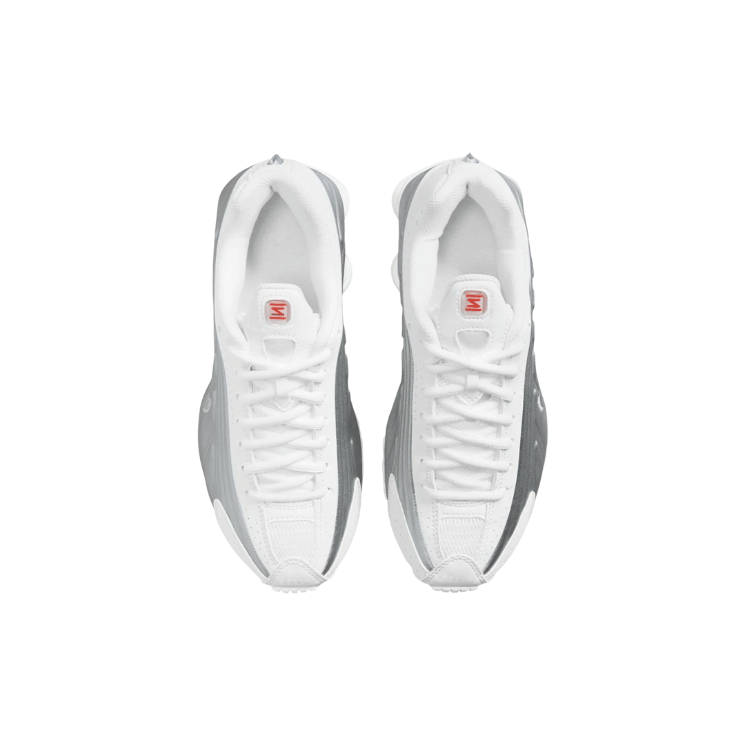 Nike Shox R4 "White Metallic Silver"
